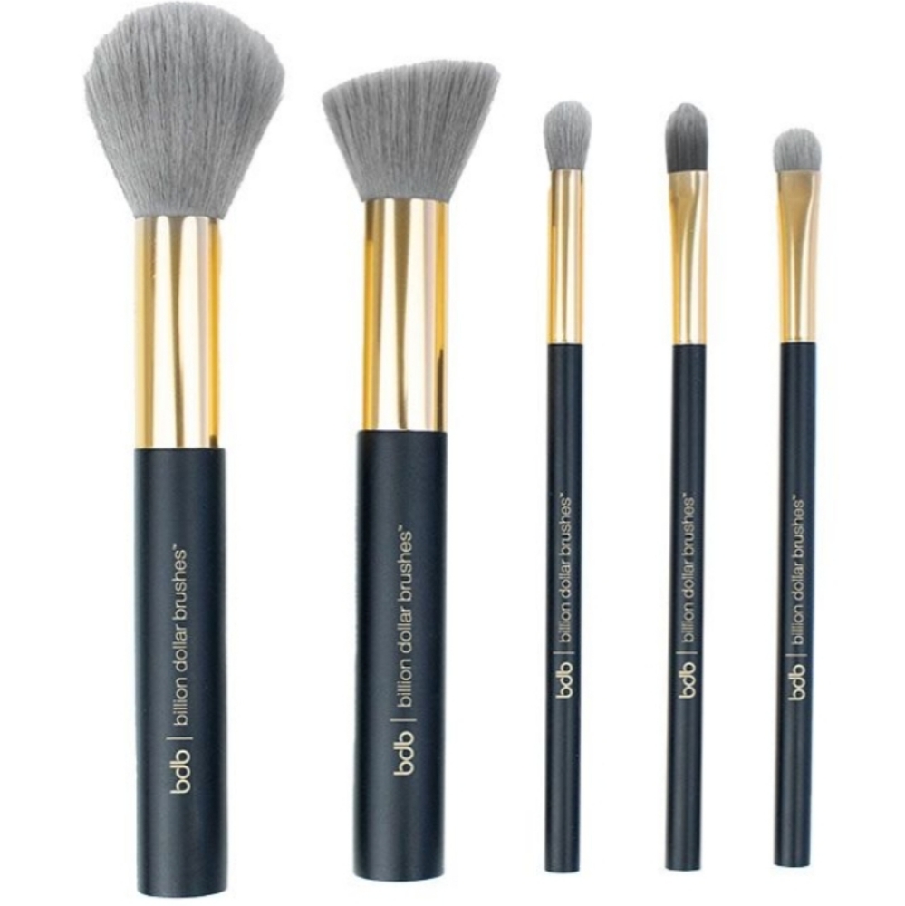 Billion Dollar Brows Charcoal 5 Piece Brush Set